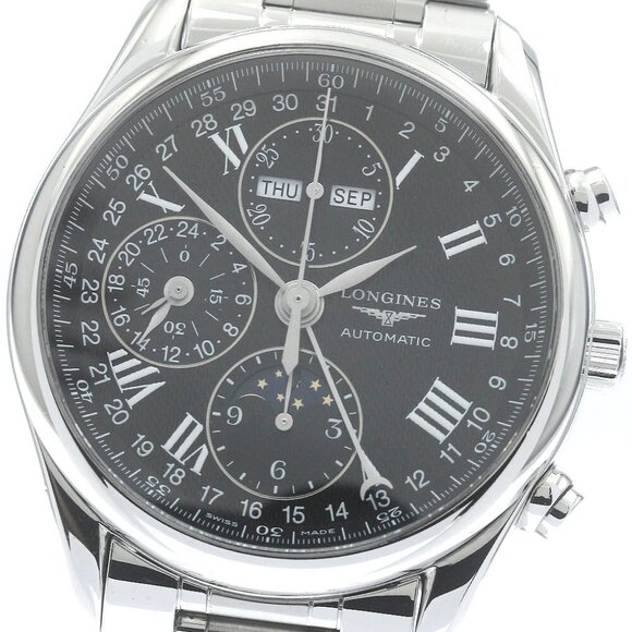 LONGINES Master collection L2.673.4 moon phase Automatic Men's Watch_885913 - Picture 5 of 6